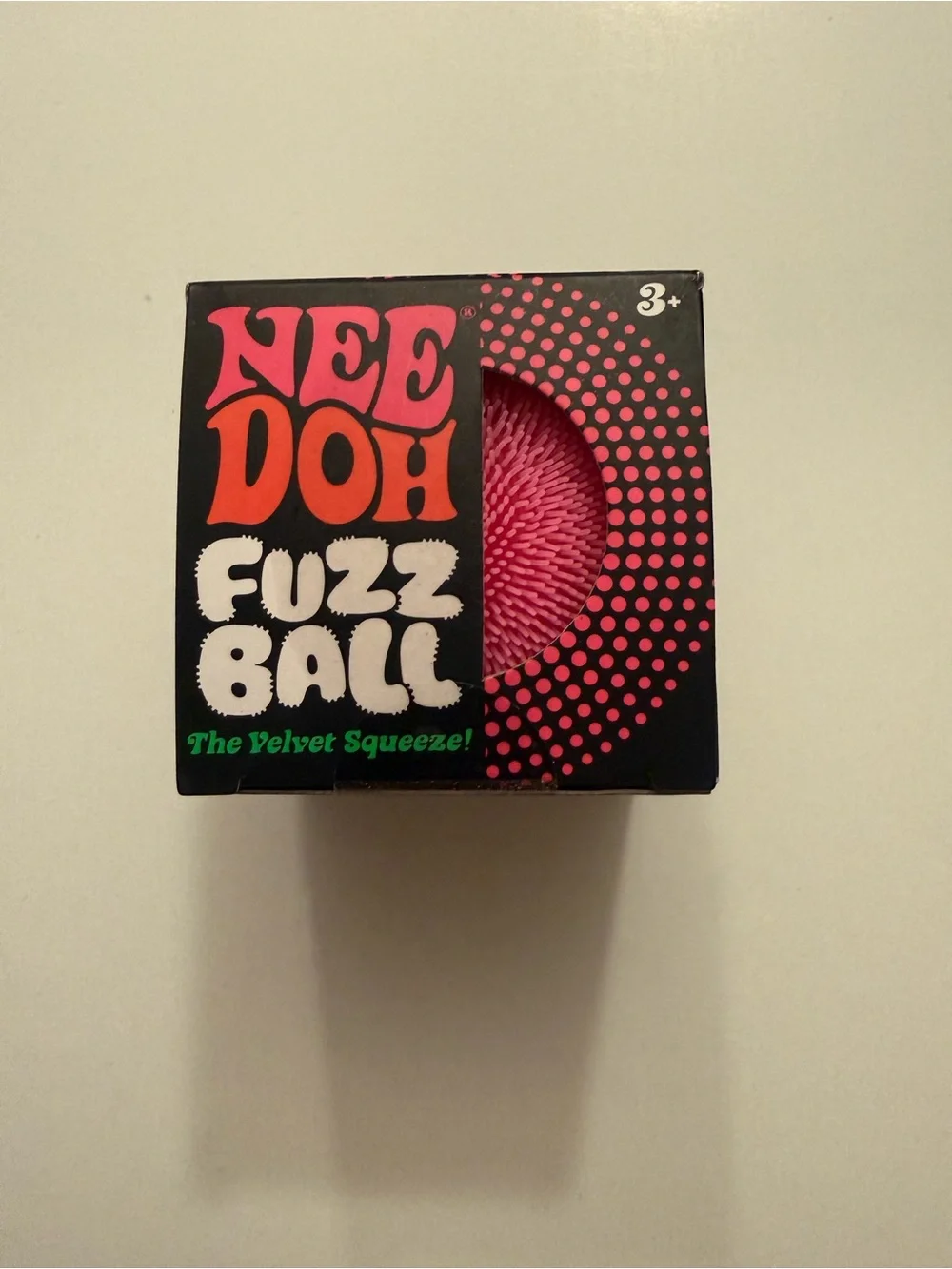NeeDoh Fuzz Ball - Pink Velvet Squeeze 🩷